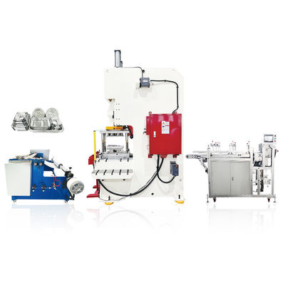 7.5KW κύρια δύναμη κινητήρα Αλουμινίου τροφικό δοχείο κατασκευής μηχανή με αυτόματη μηχανή σκουπιδιών