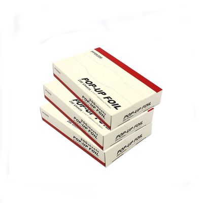 12μm 9inch 10.75inch Εμφασμένα φύλλα χαρτιάς χαρτιάς χαρτιάς αλουμινίου φύλλα pop up φύλλα