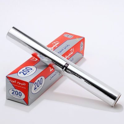 Προσαρμοσμένο πάχος Τροφίμων Αλουμινίου Φόιλου Τυποποιημένο χαρτί ψήσιμο για συσκευασία κουζίνας