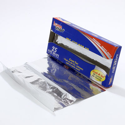 Προσαρμοσμένο πλάτος 8011 Alloy Hairdressing Aluminum Pop Up Foil Sheet για τυλίγμα σοκολάτας