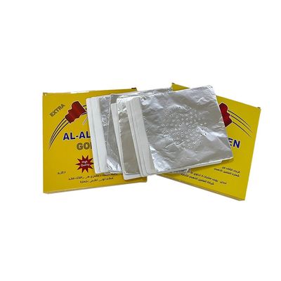 Προσαρμοσμένο λογότυπο Hookah Foil Heavy Duty Pre Cut Shisha Foils Χαρτί για εξαρτήματα καπνίσματος