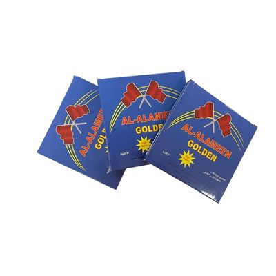 Προσαρμοσμένο 12cm Wide Hookah Silver Pre Cut Foil Sheet Paper Αλουμινίου Χάλυβα Χάλυβα για Hookah