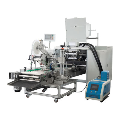 5.5kw End Electric Driven Film Slitting Rewinding Machine για εκτύπωση χαρτιού αλουμινίου
