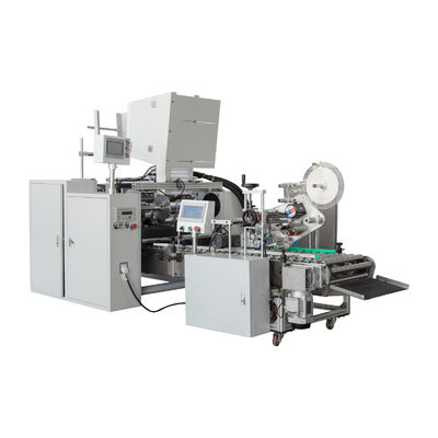 5.5kw End Electric Driven Film Slitting Rewinding Machine για εκτύπωση χαρτιού αλουμινίου