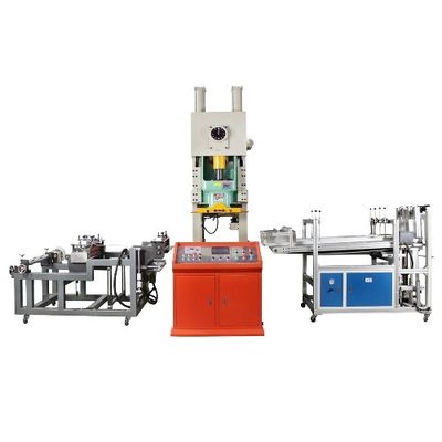 40-80pcs/min Ταχύτητα αυτόματη συσκευή κατασκευής περιέκτη χαρτιού αλουμινίου με προσαρμοσμένο καλούπι