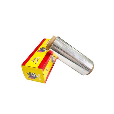 Προσαρμόστε 12 εκατοστά σελόνι μαλλιών κομμωτήριο χαρτί από αλουμίνιο φύλλο για χρωματισμό μαλλιών