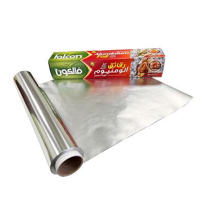 60.8m Ασημένιο 200sqft κουζίνα Αλουμινίου φύλλο Jumbo Rolls Χαρτί για Εστιατόριο Εστιατορίου