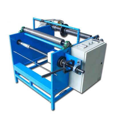 350 KG τάση 380V συσκευασία τροφίμων χειροκίνητο αλουμινένιο φύλλο Jumbo Roll Rewinding Machine