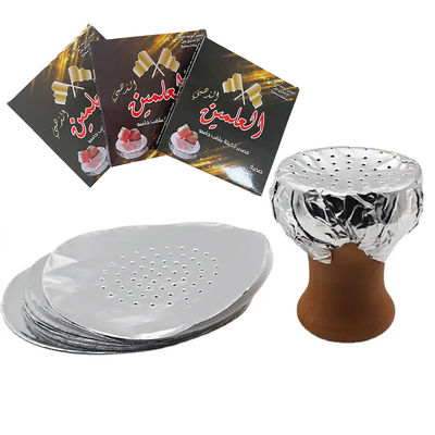 8011 Τροφικό χαρτί από φύλλο αλουμινίου χαρτί Hookah με προσαρμοσμένο πλάτος και πάχος