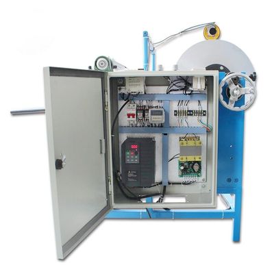 100-500mm πλάτος 380V 5m/sec Ένα άξονα αλουμινίου φύλλο/φίλμ/πετσέτα ψήσιμο