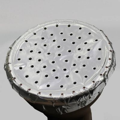 Προσαρμοσμένο πάχος 120 mm Στρογγυλό μέγεθος Ξαναχρησιμοποιούμενο αλουμινένιο φύλλο Shisha για Hookah