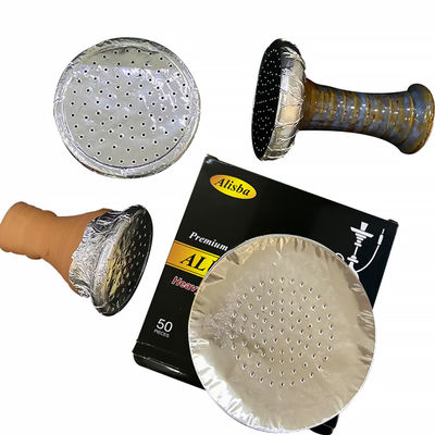 Χάρτινο χαρτόνι 0,03 mm πάχος 120 mm πλάτος στρογγυλό φύλλο αλουμινίου με κράμα 8011 και ασήμι