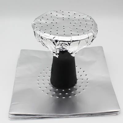 Χάρτινο χαρτόνι 0,03 mm πάχος 120 mm πλάτος στρογγυλό φύλλο αλουμινίου με κράμα 8011 και ασήμι