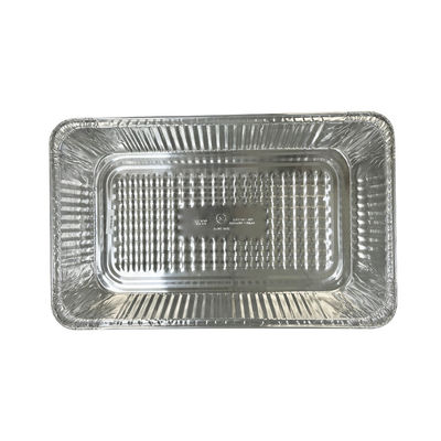 Περιβαλλοντικά φιλικό 525x325mm Αλουμινίου Φόλιο BBQ Grill Pan για εξωτερική μαγειρική