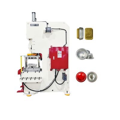 7.5KW κύρια δύναμη κινητήρα Αλουμινίου φύλλο δοχείο γραμμή παραγωγής για την κατασκευή εργοστάσιο