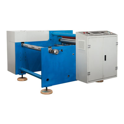 Τροφίμων συσκευασία ημιαυτόματο διπλό σταθμό Cling ταινία χαρτί ψήσιμο χαρτί αλουμινίου φύλλο ρόλο μηχανή επανέκλισης