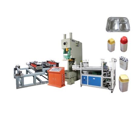 45t/60t/80t Αλουμινίου Foil Τροφίμων Περιεκτικό Κεραμίδι Τεκέδες Κατασκευή Μηχανή με Μηχανική Πηγή Ενέργειας