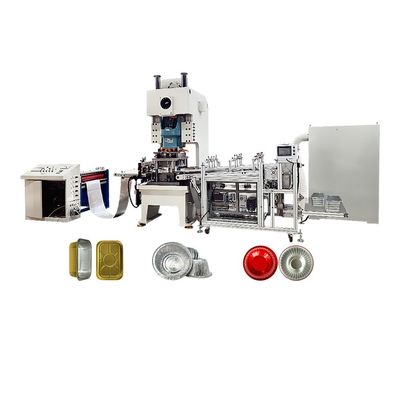45t/60t/80t Αλουμινίου Foil Τροφίμων Περιεκτικό Κεραμίδι Τεκέδες Κατασκευή Μηχανή με Μηχανική Πηγή Ενέργειας