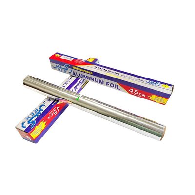 Κουζίνα προσαρμοσμένο μήκος 8011 Οικιακό αλουμινένιο φύλλο περιτύλιγμα χαρτί ρολό Custom Logo