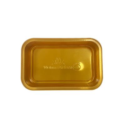 Εστιατόριο Takeout Απαλλαγμένος από ρυτίδες Αλουμινίου Φόλιου Περιέκτη Επιχρισμένο κουτί μεσημεριανού γεύματος Παίργανα Κούπελο