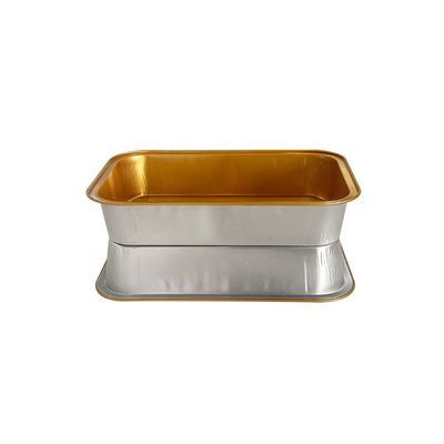 Εστιατόριο Takeout Απαλλαγμένος από ρυτίδες Αλουμινίου Φόλιου Περιέκτη Επιχρισμένο κουτί μεσημεριανού γεύματος Παίργανα Κούπελο