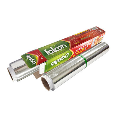 Ρολ 200 τετραγωνικών ποδιών Heavy Duty Food Grade Aluminium Foil Roll για συσκευασία τροφίμων με Custom Logo Disposable