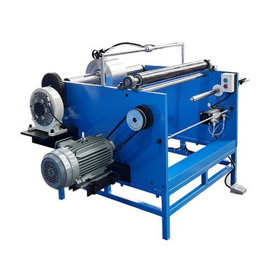 350 KG χειροκίνητο ταινία τέντωσης ρολ Rewinder μονό σπινδάλιο αλουμινίου φύλλο κοπή και επανασύνδεση μηχανή