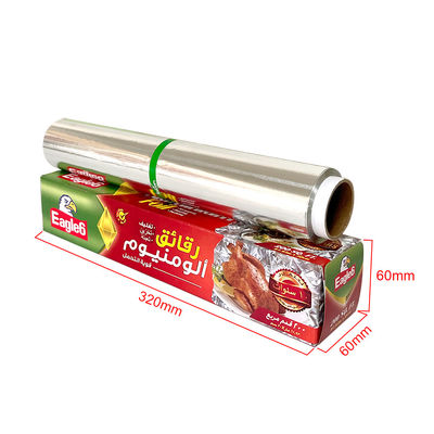 Προσαρμοσμένο λογότυπο Soft Temper 8011 Aluminum Foil Roll για ψήσιμο και συσκευασία τροφίμων