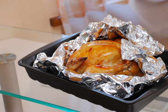 Προσαρμοσμένο λογότυπο Soft Temper 8011 Aluminum Foil Roll για ψήσιμο και συσκευασία τροφίμων