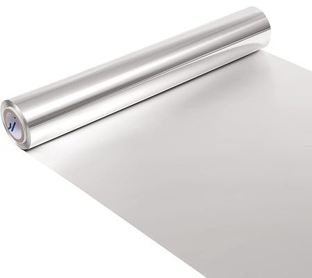 12&quot; 18&quot; 25 μm παχύ Ασημένιο Χαρτί Αλουμινίου για τηγανίτες και ψήσιμο